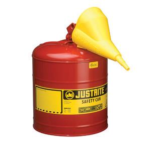 JUSTRITE 5 GAL TYPE I SAFETY CAN FUNNEL - Type I Safety Can